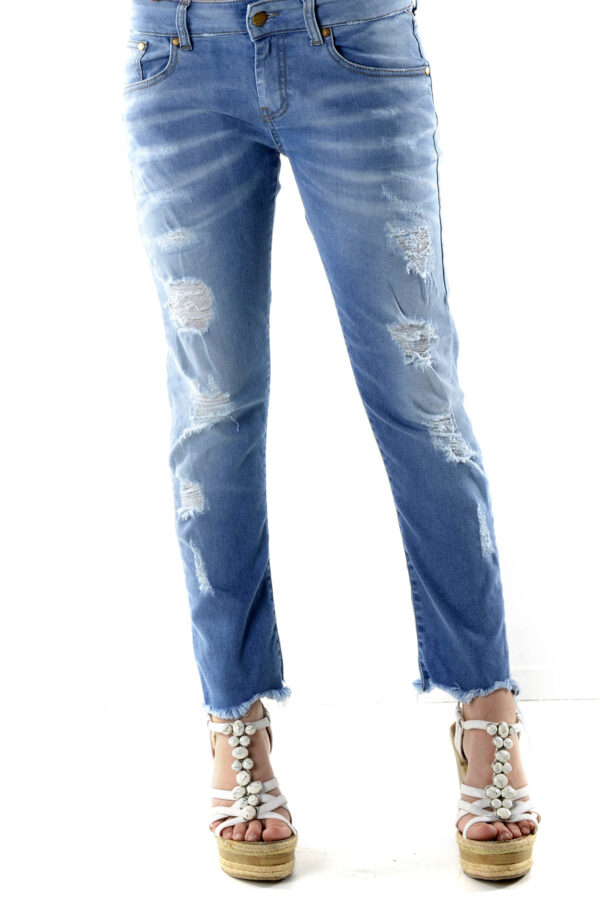 Sexy Woman Jeans Donna