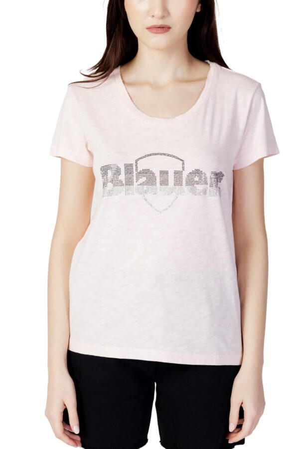 Blauer T-Shirt Donna