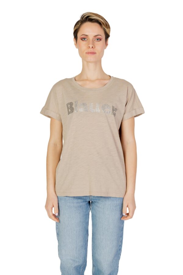 Blauer T-Shirt Donna