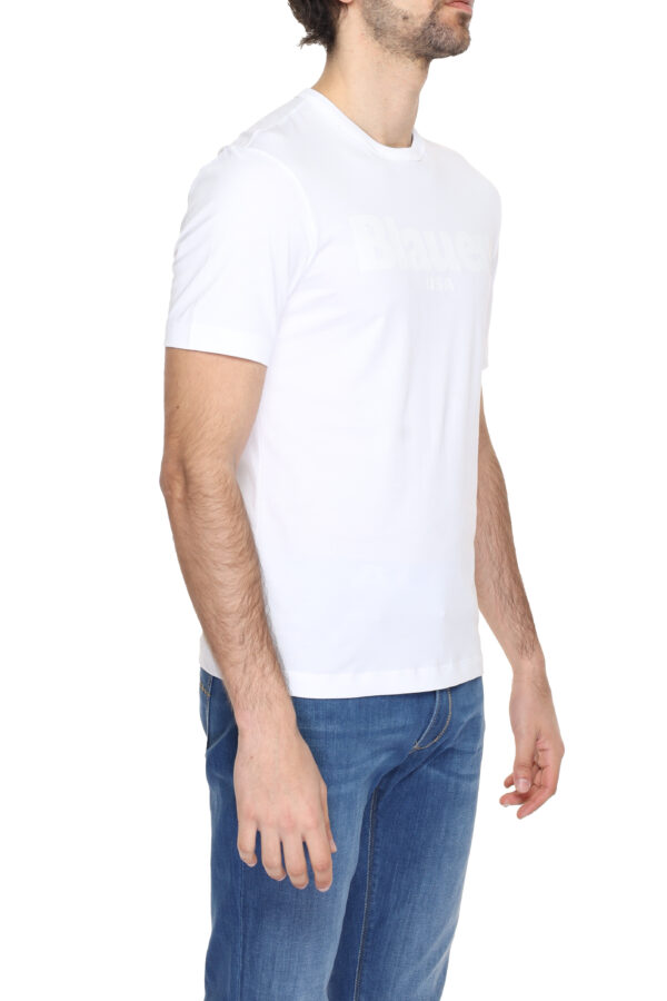 Blauer T-Shirt Uomo